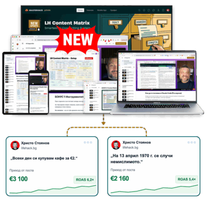 LH Content Matrix - копирайтър стратег